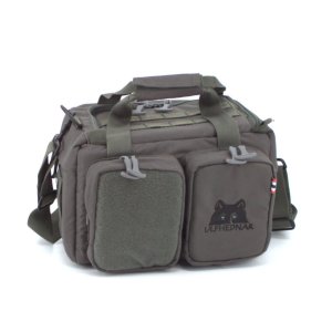 Střelecká taška Ulfhednar, Small Rangebag Field, rozměry 40x30x20cm, 1100g, šedá