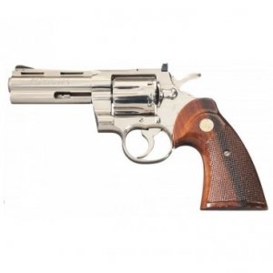 Revolver Colt, Model: Python, Ráže: .357 Mag., hl.: 4", Nickel