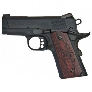 Pistole sam. Colt, Model: Defender, Ráže: 9mm Luger, lehký rám, Trit. muška,černá/Cerakote