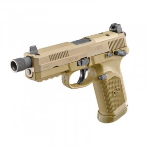 Pistole sam. FN America, Model: FNX-45 Tactical, Ráže: .45 ACP, hl: 5,25", FDE povrch