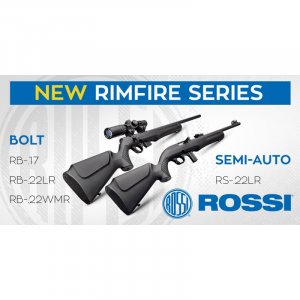 Malorážka opakovací Rossi, Model: 7017M, Ráže: .17 HMR, 18" hlaveň, montáž