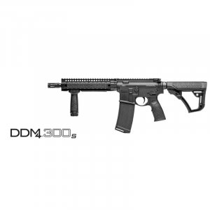 Puška samonab. Daniel Defense,Mod.: DDM4 300S, Ráže:. 300 AAC Blackout, hl.:10,3"/ 26cm