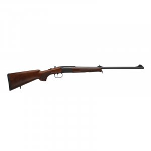 Jednoranná kulovnice Haenel, Mod.: Jaeger 9, Ráže: .30R Blaser, hl.: 600mm, ořechová pažba