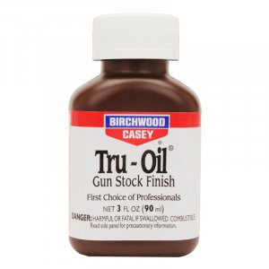 Přípravek Birchwood Casey, Tru-Oil, olejový roztok pro úpravu dřevěných pažeb, 90ml