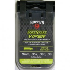 Čistící šňůra Hoppe's, Boresnake VIPER pro krátké kulové zbraně ráže 9mm, .380", .357" atd