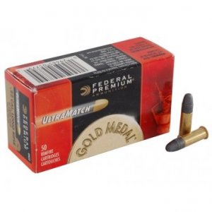 Náboj kulový Federal, Gold Medal-Premium Ultra Match,.22LR, 40GR (2,6g)