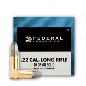 Náboj kulový Federal, Champion, .22 LR, 40GR (2,5g), Solid