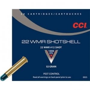 Náboj kulový CCI, Pest Control - Shotshell, .22 Win. Mag.
