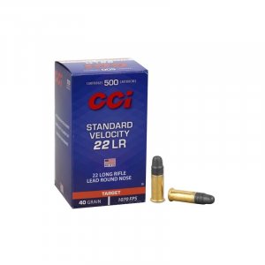 Náboj kulový CCI, Target Standard, .22LR, 40GR (2,6g), LRN