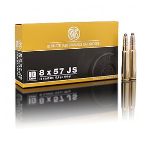 Náboj kulový RWS, Classic, 8x57JS, 198GR/ 12, 8g, ID Classic