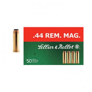 Náboj kulový Sellier a Bellot, Pistol-Revolver, .44 Rem Mag., 240GR/15,55g, SP