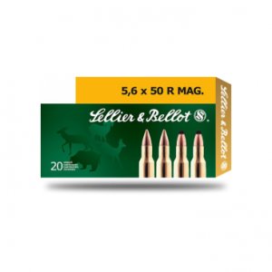 Náboj kulový Sellier a Bellot, Standard, 5,6x50 R Magnum, 50GR/3,24g, SP