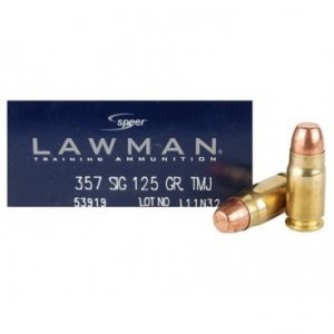 Náboj kulový Speer, Lawman, .357 SIG, 125GR (8,9g), TMJ