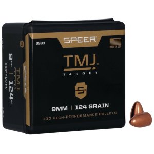 Střela Speer, 9mm, 124GR (8,3g), TMJ, baleno po 2 800ks