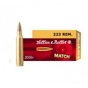 Náboj kulový Sellier Bellot, Match, .223 Rem., 77GR/ 5,0g, HPBT