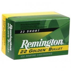 Náboj kulový Remington, Short HV, .22 Short, 29GR (1,8g), RN