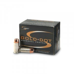 Náboj kulový Speer, Personal Protection, 9mm Br., 90GR (5,8g), GoldDot HP