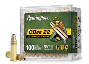 Náboj kulový Remington, C-Bee 22, .22LR, Low Noise, 33GR (2,1g), HP