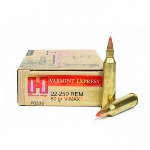 Náboj kulový Hornady, Varmint Express, .22-250 Rem.,  50 GR (3,2g), V-Max