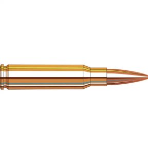 Náboj kulový Hornady, Match, .308 Win., 168GR (10,8g), BTHP Match