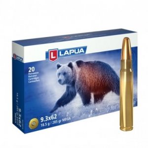 Náboj kulový Lapua, Mega, 9,3x62mm, 18,5g/285GR, Mega, E433