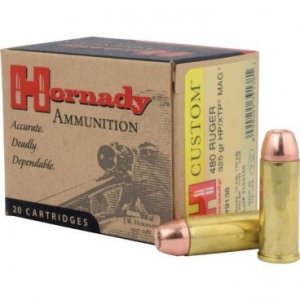 Náboj kulový Hornady, Custom, .480 Ruger, 325GR (21,0g), HP/XTP Mag