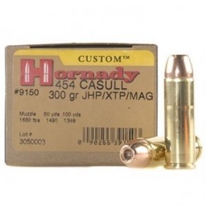 Náboj kulový Hornady, Custom, .454 Casull, 300GR (19,4g), XTP/ MAG