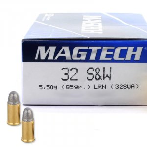 Náboj kulový Magtech, Standard, .32 SaW, 85GR (5,50g), LRN