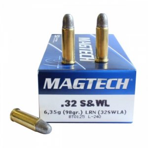 Náboj kulový Magtech, Standard, .32 SaW Long, 98GR (6,35g), LRN
