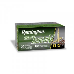 Náboj kulový Remington, Premier AccuTip, .223 Rem., 50GR (3,24g), AccuTip Boat Tail