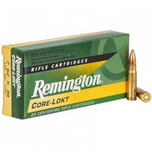 Náboj kulový Remington, Core-Lokt, 7,62x39mm, 125GR (8,9g), PTSP
