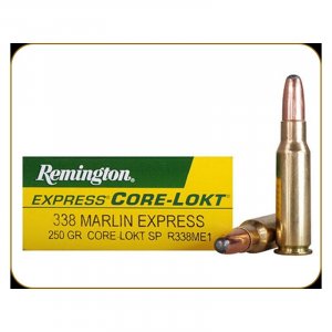 Náboj kulový Remington, .338 Marlin Express, Core-Lokt, 250GR, Soft Point