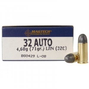 Náboj kulový Magtech, Standard, 7,65mm Br., 71GR (4,62g), LRN