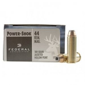 Náboj kulový Federal, Power-Shok, .44 Rem. Mag., 180GR (11,6g), JHP