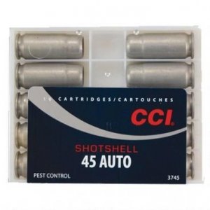 Náboj kulový CCI, Pest Control/ Centerfire Shotshell, .45 ACP, brokový