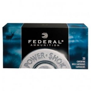 Náboj kulový Federal, Power Shok, .30-06 Sprg., 180GR (11,6g), Soft Point