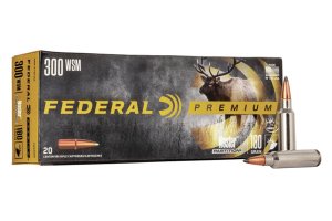 Náboj kulový Federal, Premium Vital Shok, .300 WSM, 180GR (11,6g), Nosler Partition