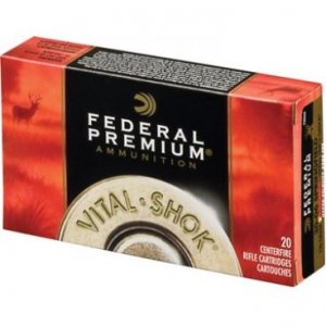 Náboj kulový Federal, Premium Vital Shok, .308 Win, 165GR (10,6g), Trophy Bonded Tip