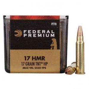 Náboj kulový Federal, Premium V-Shok, .17 HMR, 17GR (1,1g), Speer TNT JHP
