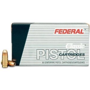 Náboj kulový Federal, Hi-Shok, 9mm Luger, 115GR (7,5g), JHP
