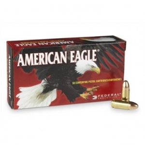 Náboj kulový Federal, American Eagle, 9mm Luger, 115GR (7,5g), FMJ