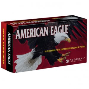Náboj kulový Federal, American Eagle, .38 Super, 115GR (7,4g), JHP