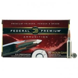 Náboj kulový Federal, Vital-Shok, 6,5mm Creedmoor, 140GR (9,0g), Nosler Accubond
