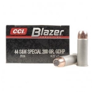 Náboj kulový CCI, Blazer Aluminium, .44 SaW Spec., 200GR (12,90g), Gold Dot HP