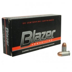 Náboj kulový CCI, Blazer Aluminium, 9mm Br., 95GR (6,15g), FMJ