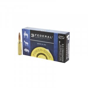 Náboj kulový Federal, Power Shok, 6,5mm Creedmoor, 140GR (9,0g), Soft Point
