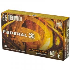 Náboj kulový Federal, Fusion, 6,5mm Creedmoor, 140GR (9,0g), Bonded Soft Point