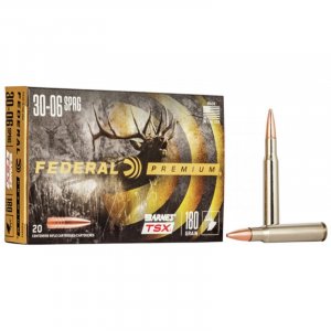 Náboj kulový Federal, Vital Shok, .30-06 Spr., 180GR (11,6g), Barnes TSX