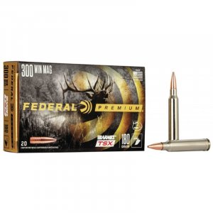 Náboj kulový Federal, Vital Shok, .300 WinMag, 180GR (11,7g), Barnes TSX