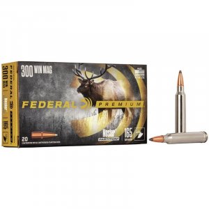 Náboj kulový Federal, Premium, .300 WinMag, 165GR (10,6g), Nosler Partition